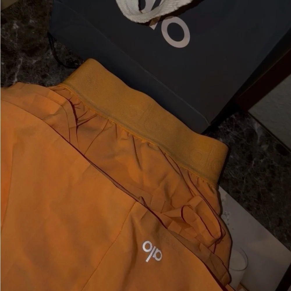 ALO Yoga Orange Skirt